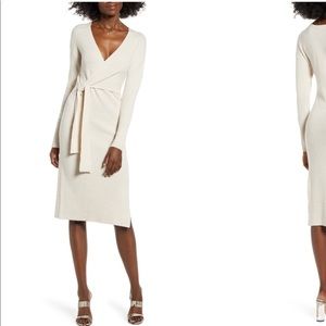 Leith Wrap Sweater Dress xxs/0